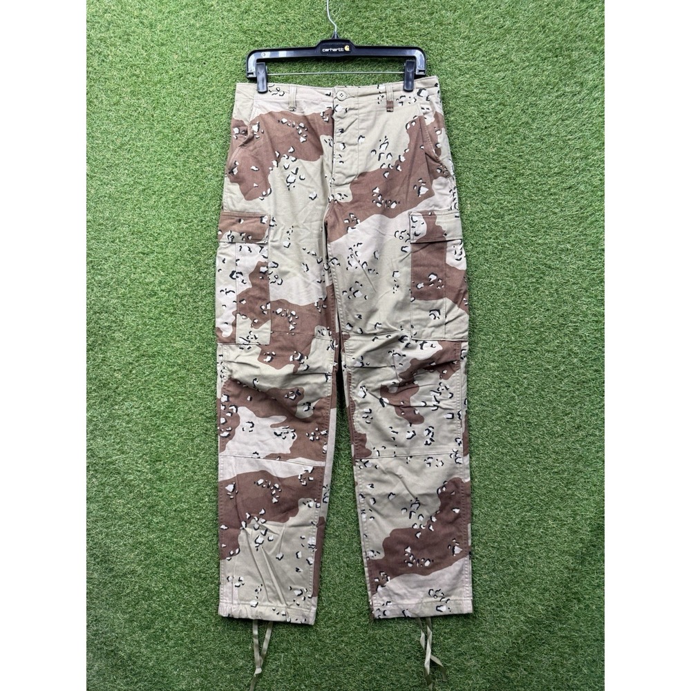 US Military Chocolate Chip Desert Camo Pants Mens Small Combat Trousers Army